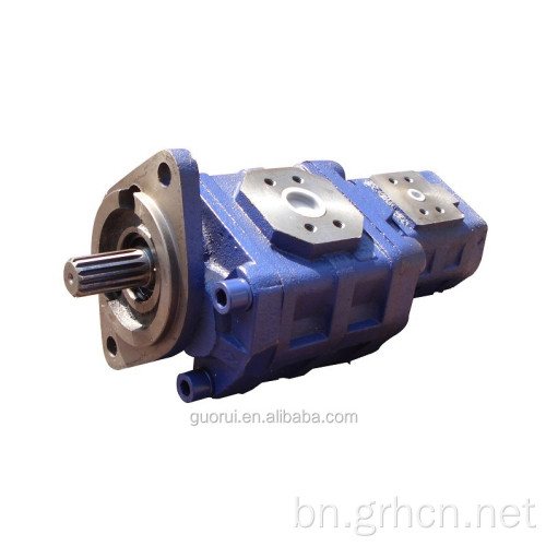 Wa380-3/Wa350-3 লোডারের জন্য ট্যান্ডেম হাইড্রোলিক গিয়ার পাম্প
